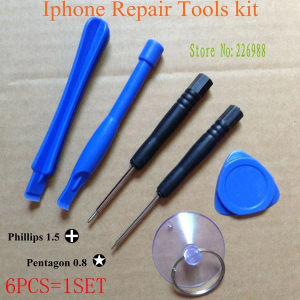 5/6/7/8/9 in1 (300SET) Professional Repair Tools call phone screw driver With Pentalobe 0.8 Screwdriver For APPLE ALL iphone | Инструменты