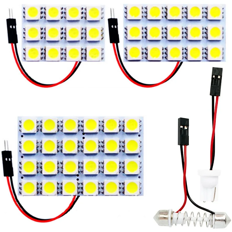 12 15 24 SMD 5050 светодиодный автоматический панельный светильник для чтения