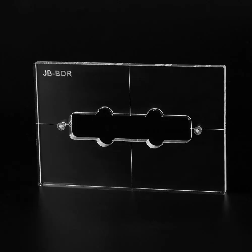Musiclily Pro CNC точный акриловый пикап шаблон маршрутизации для стандартного