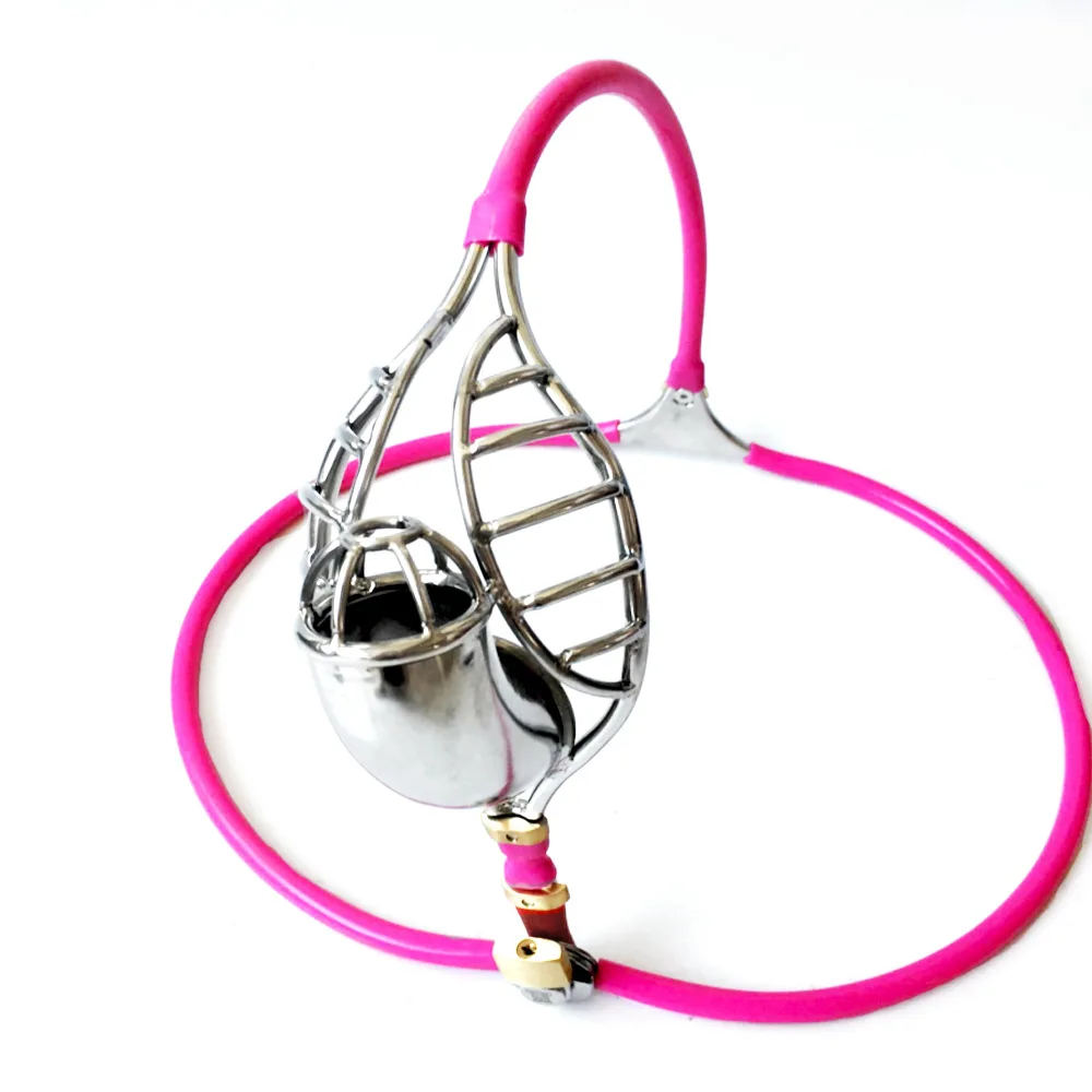 Hollow Male Chastity Belt Stainless Steel Cock Cage Penis Rings Lock Device Bdsm Bondage Sex Toys For Men Adult Games | Красота и