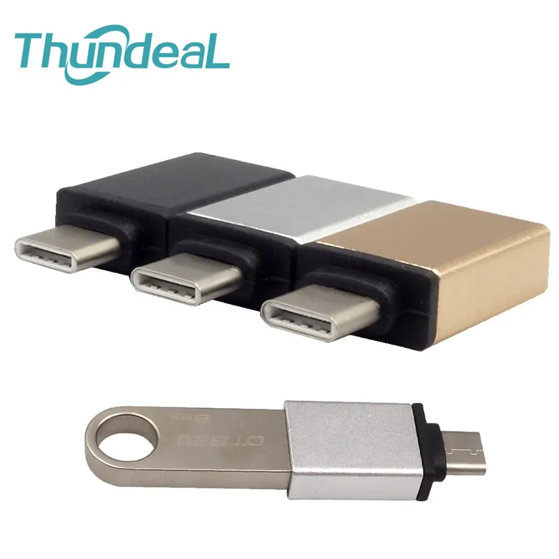ThundeaL USB 3 0 OTG адаптер Type C конвертер в для Macbook Samsung Galaxy S8 S9 Huawei P10 Mate OTG| |