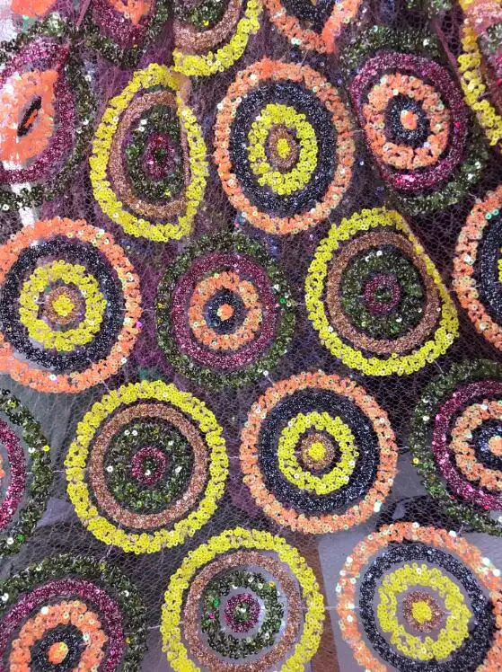 5 ярдов нигерийская Свадебная кружевная ткань высшего качества S18120330 французский