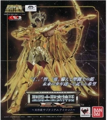 Набор моделей BANDAI модель игрушки saint seiya Стрелец Aioros миф ткань ex2.0 золотые Аниме