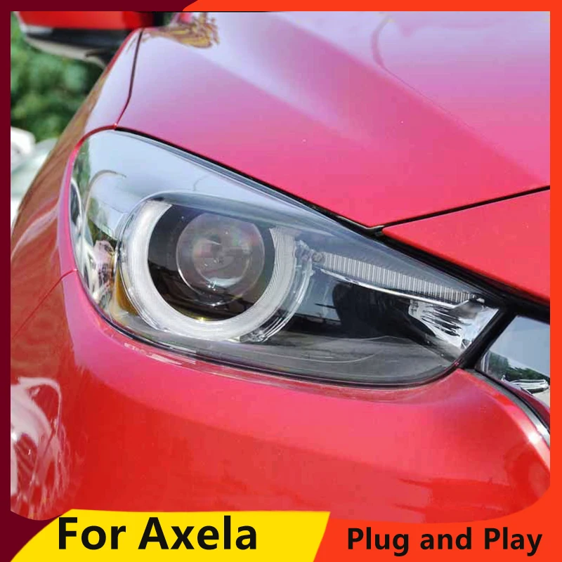 KOWELL автомобильный Стайлинг для Mazda 3 фары 2017 Новинка Mazda3 Axela светодиодный ные