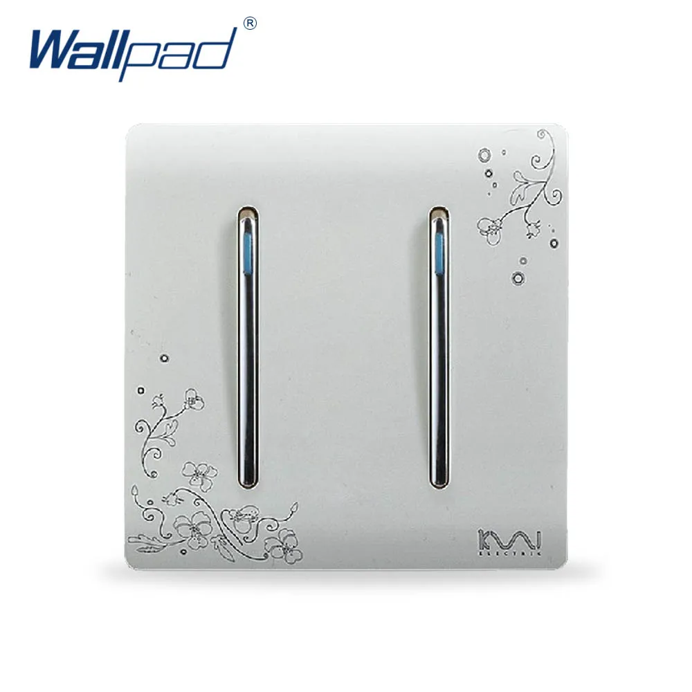 Настенный выключатель 2 сторонний с стеновой панелью 110 ~ 250 В 2019|switch series|wall light panel2