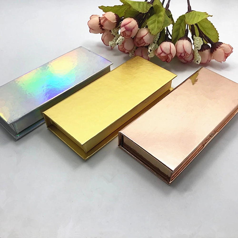 100 шт накладных ресниц норки упаковочная коробка ресниц коробки на заказ ваш частный логотип поддельные 3D норковые ресницы Магнитный чехол пустой