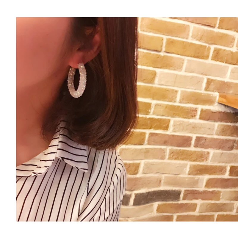 GWACC новый дизайн трендовые Очаровательные бусы хрустальные серьги кольца