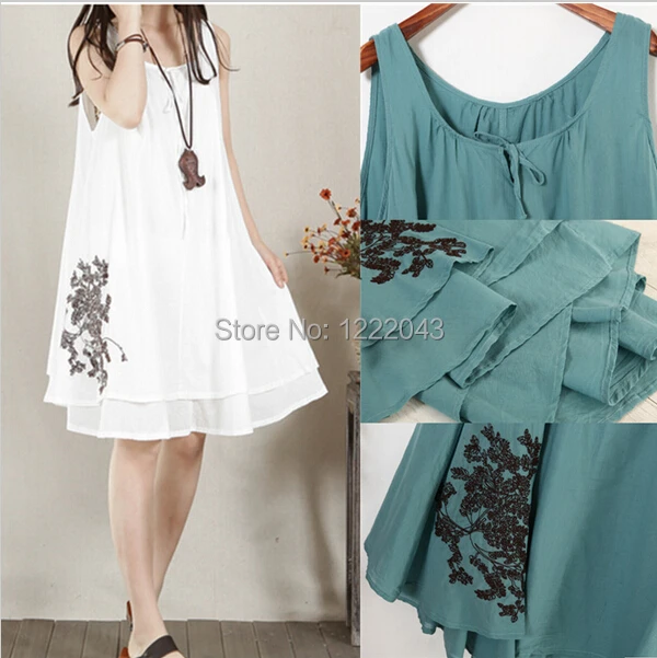Loose Sling Maternity Dress Comfortable Clothes for Pregnant Women Summer Tank Clothing Pregnancy Vintage Shirt 2019 | Мать и ребенок