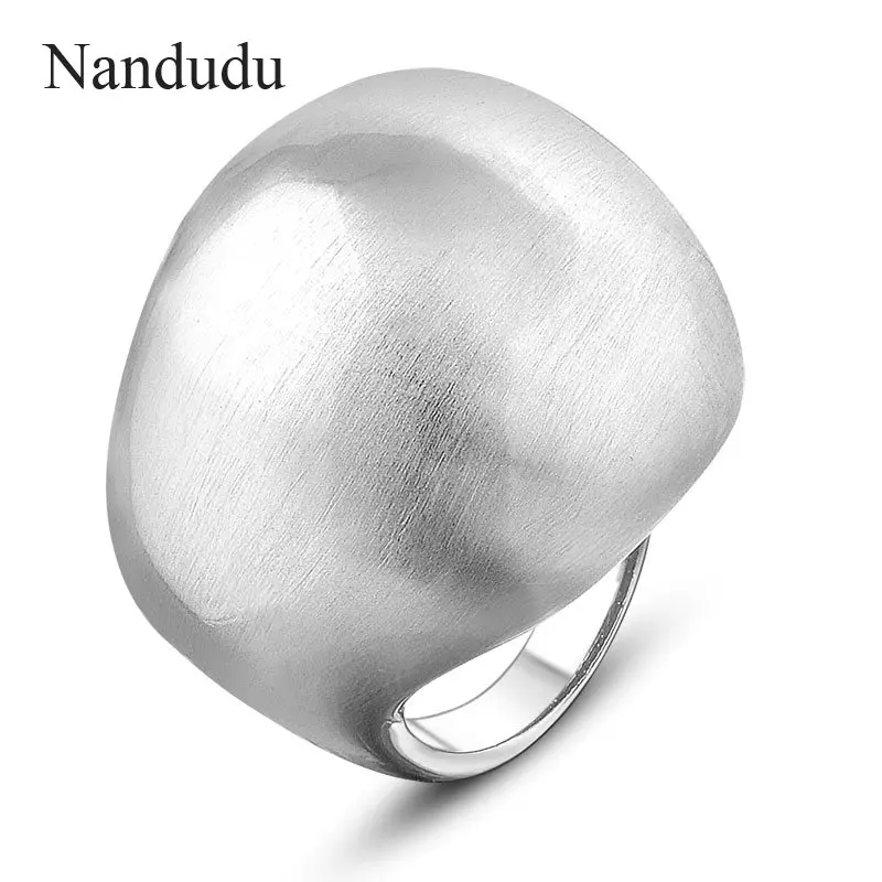 Nandudu FLASH распродажа в стиле панк медные матовые кольца модные ювелирные изделия