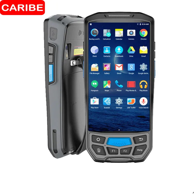 CARIBE Industry PDA 1D 2D Barcode Scanner Handheld Terminal 125K NFC UHF RFID Reader | Компьютеры и офис