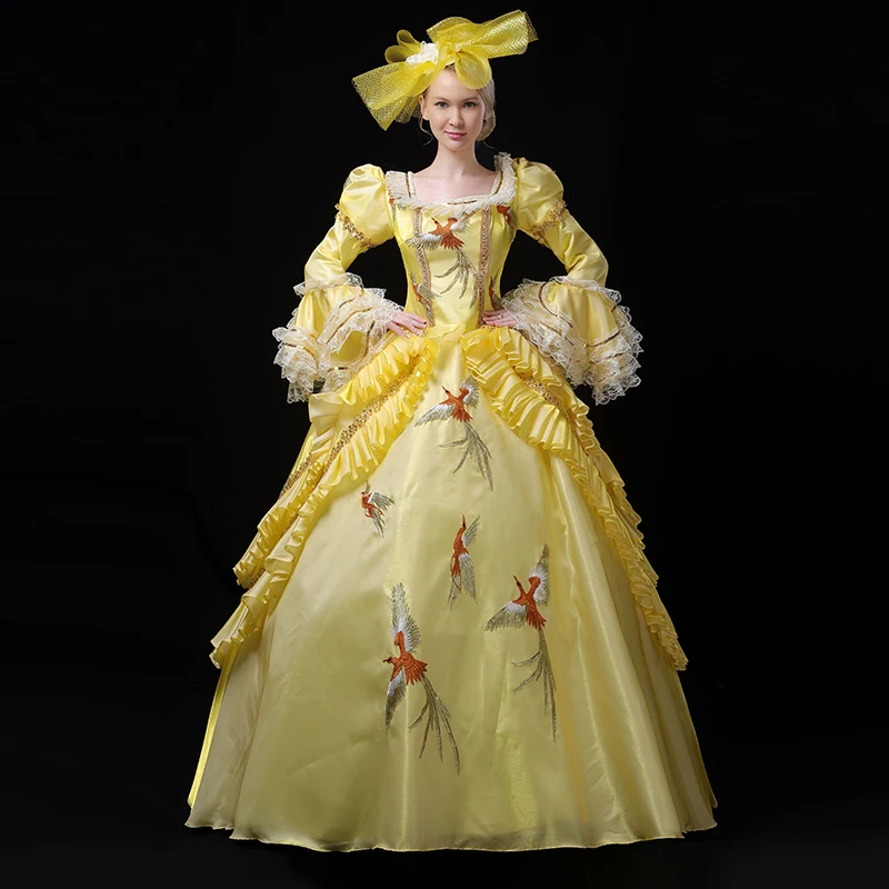 Высококачественное бальное платье с надписью Court Rococo в стиле барокко Мария