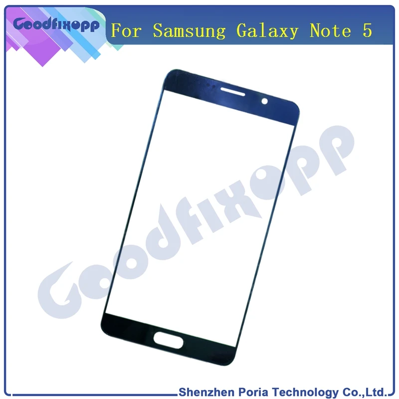 Передний Внешний стеклянный объектив для Samsung Galaxy Note 5 N920 N920A N920T ЖК дисплей