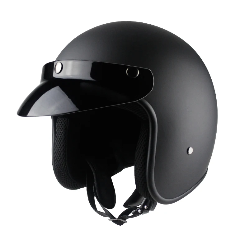 Ретро шлемы Chopper винтажный мотоциклетный шлем Motocicleta с открытым лицом Cacapete Casco Casque