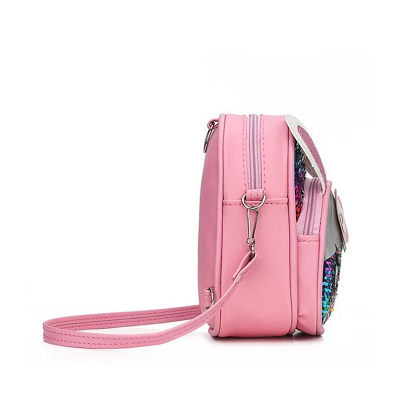 Новинка 2019 милый детский школьный рюкзак с блестками и кроликом для маленьких