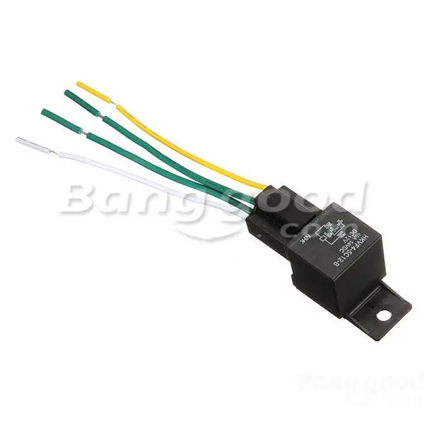 Levanabuy 12V 12 Volt 30 40A Automotive Relay with Socket amp 40 | Обустройство дома