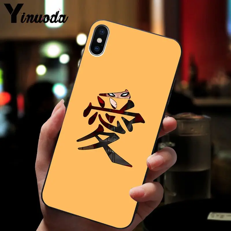 11pro MAX Наруто Гаара Ультратонкий Новый чехол для телефона Fundas Apple iPhone 8 7 6 6S Plus X XS 5 5S