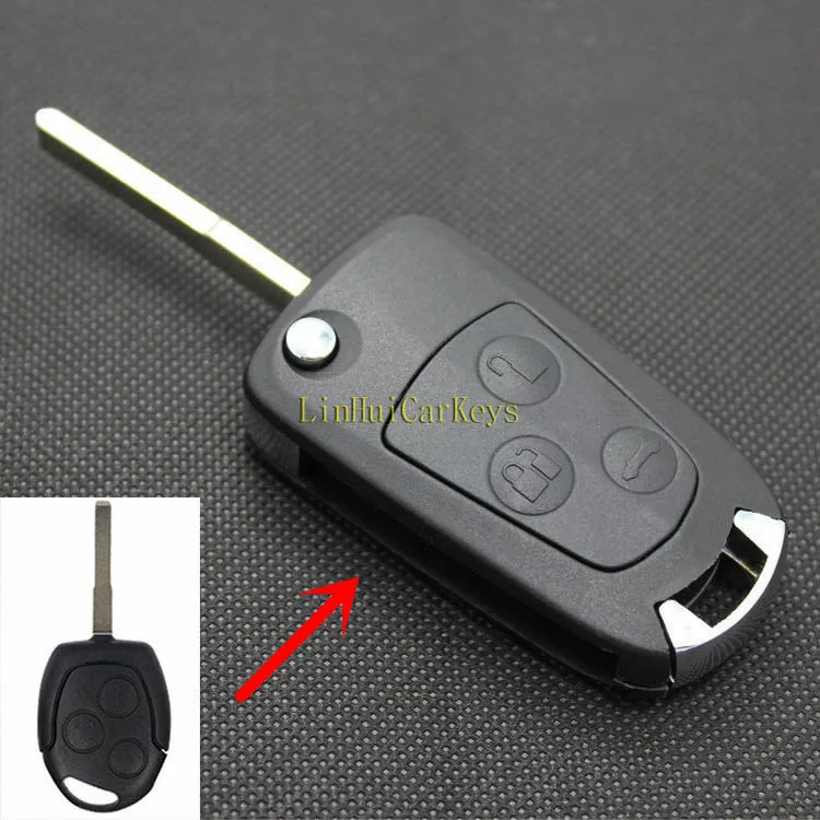 PINECONE для FORD FOCUS FIESTA CMAX GALAXY MONDEO MK4 KA 03 13 дистанционный ключ 3 кнопки Uncut HU101