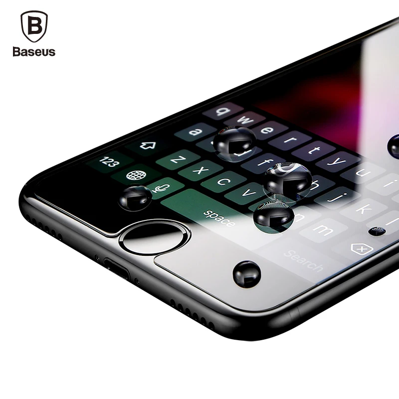 Baseus Закаленное Стекло Для iPhone 7 Plus 9 H Прозрачный свет Тонкий Защитный Экран