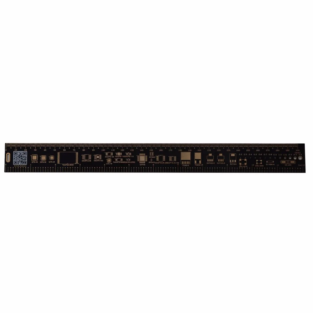 10 шт./лот Многофункциональный pcb правитель eda измерительный инструмент