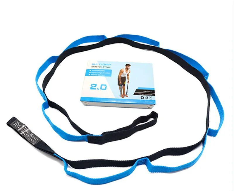 1 шт. 2 м эластичный ремень для йоги удлинитель веревка гамак качели анти