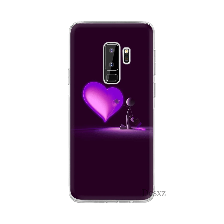 Чехол Desxz Love Heart для Samsung Galaxy S3 S4 S5 S6 S7 Edge S8 S9 S10 Plus S10e | Мобильные телефоны и