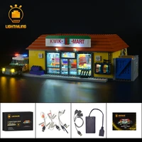 lightailing led light kit for 71016 the kwik e mart building block model lighting set compatible with 16004