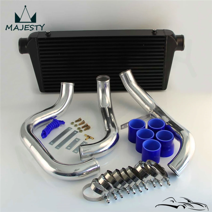 Для N ** ISSAN S KYLINE R32 R33 R34 GTS-T черный передний интеркулер комплект для труб |