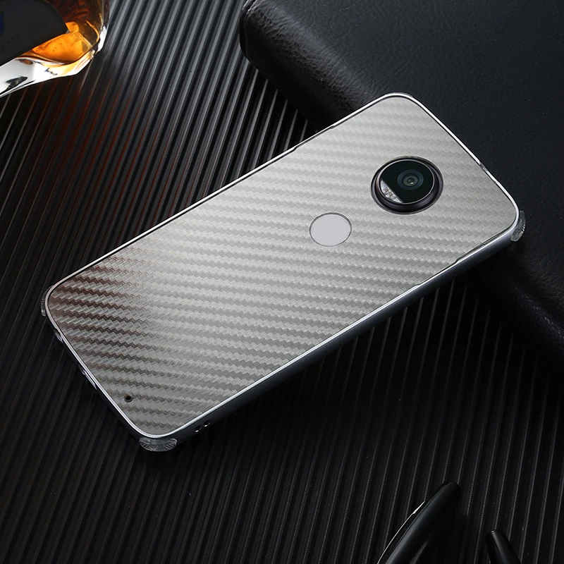 Роскошный Гибридный чехол для Motorola MOTO Z2 Play Hard углеродного волокна Coque металлический бампер+ PC Защитная крышка для мото Z2 Играть чехол