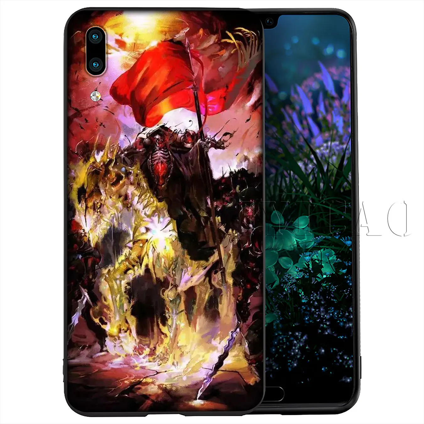 IYICAO Overlord Мягкий силиконовый чехол для телефона Huawei Y9 Y7 Y6 Prime 2019 Honor 20 8C 8X 8 9 9X 10 Lite 7C 7X