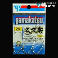 japan imported gamakatsu fishing hook sharp worm lure barbed hooks high strength durable fishhooks fishing tackles 15 20 pesca