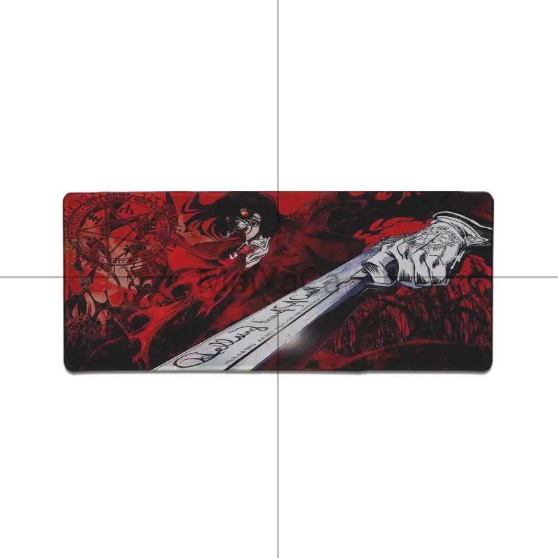 MaiYaCa ваш собственный коврик hellsing большой коврик для мыши PC компьютерный коврик Натуральный каучук игровой коврик для мыши Аниме настольный коврик muismat игровой