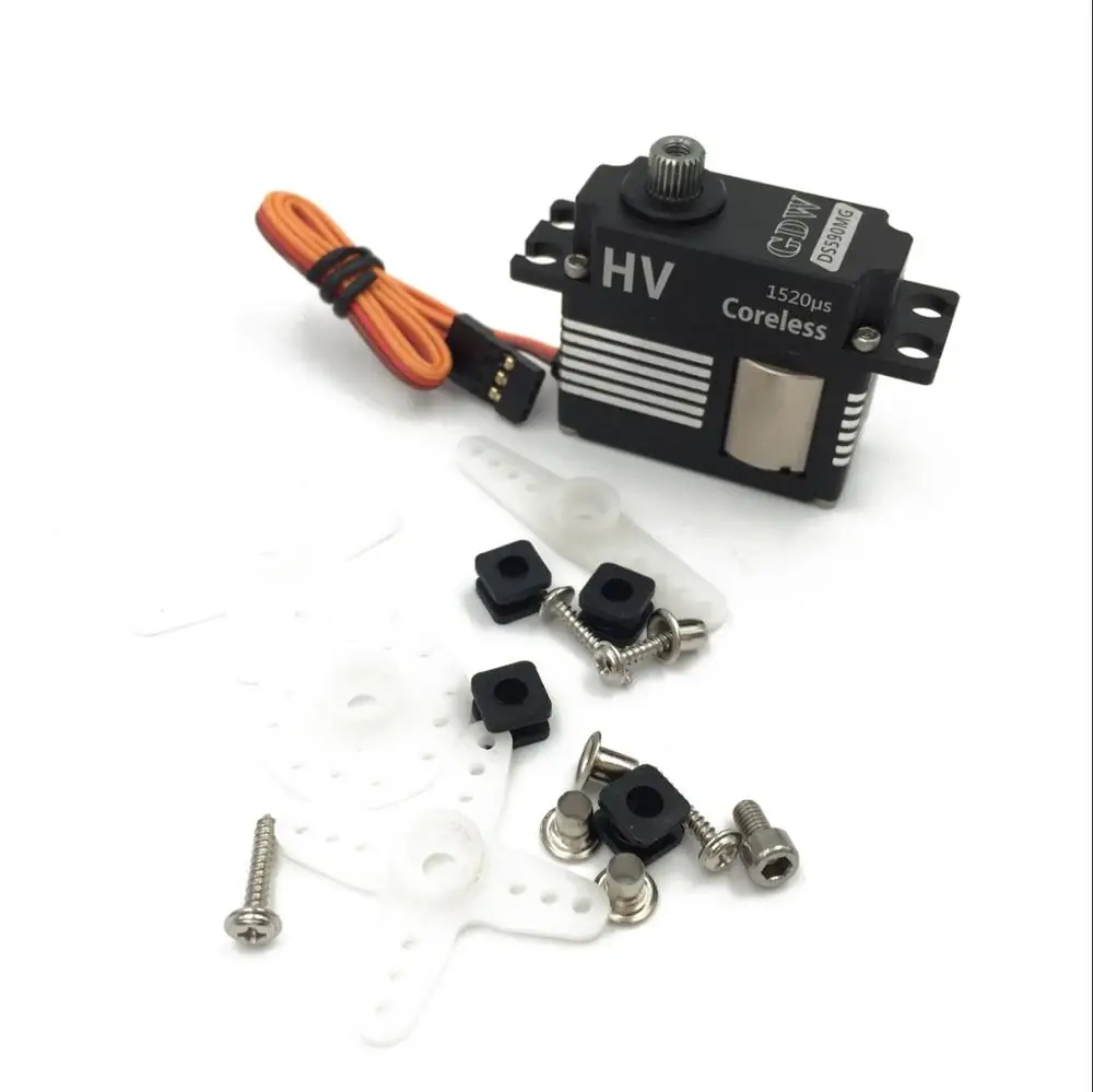 GDW DS590MG RC вертолет HV без сердечника Металлическая стальная шестерня средний