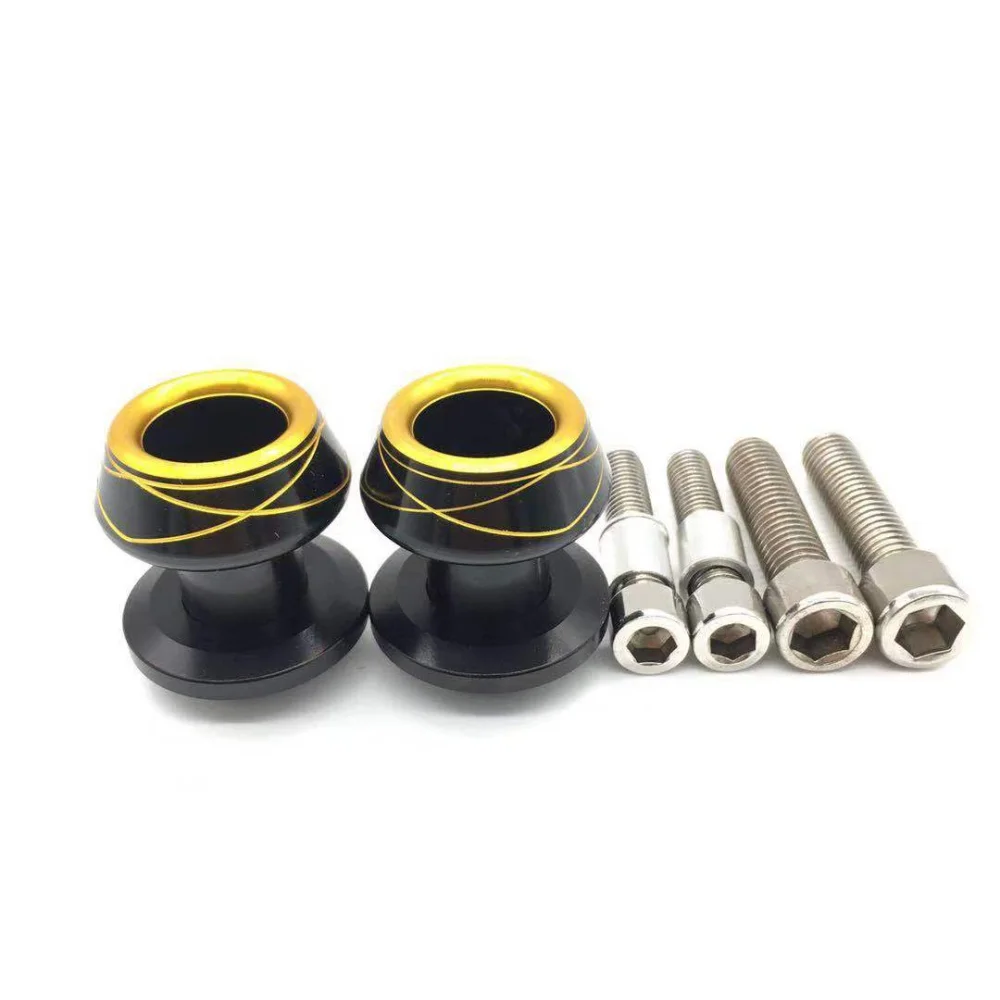 Винты с подставкой для мотоциклов 10 мм 8 поворотная катушка слайдеры защитная