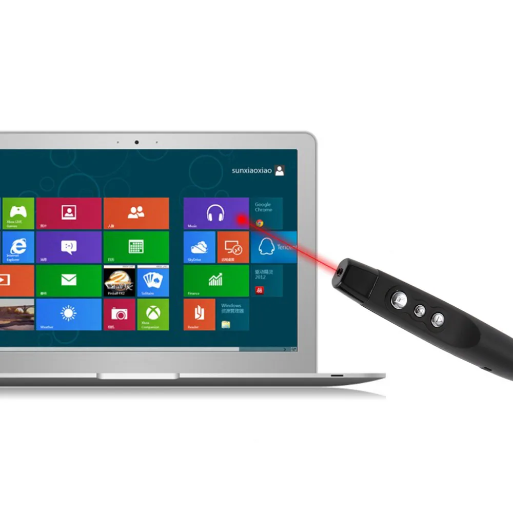 USB беспроводной Powerpoint презентация RF пульт дистанционного управления PPT Презентер