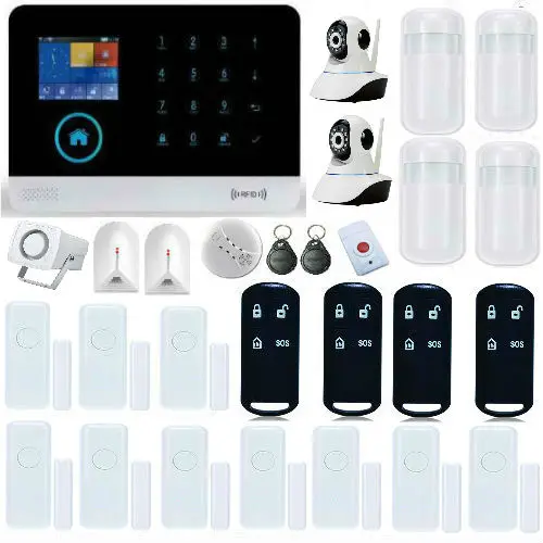 Охранная сигнализация Yobang с RFID-метками Wi-Fi GSM SMS | Безопасность и защита