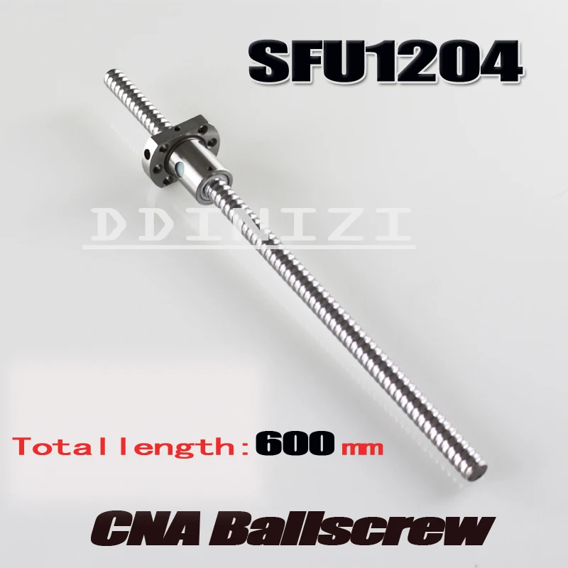 Шаровой шуруп SFU1204 1 шт./лот шаровой l600мм с одна шаровая гайка для ЧПУ без торцевой