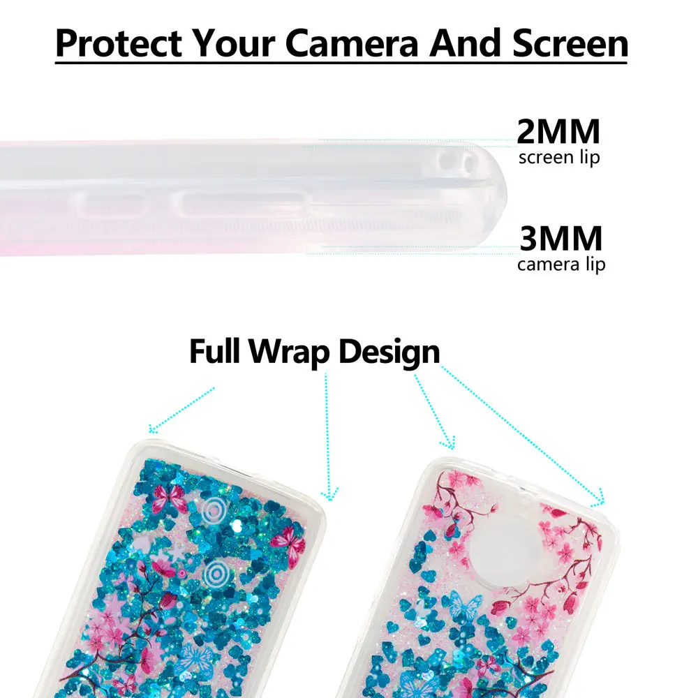Quicksand Case For Motorola Moto G5s G5 s G 5s Dynamic Liquid Glitter Stars Soft Phone Cover Bag XT1793 XT1794 XT1792 XT1795 |