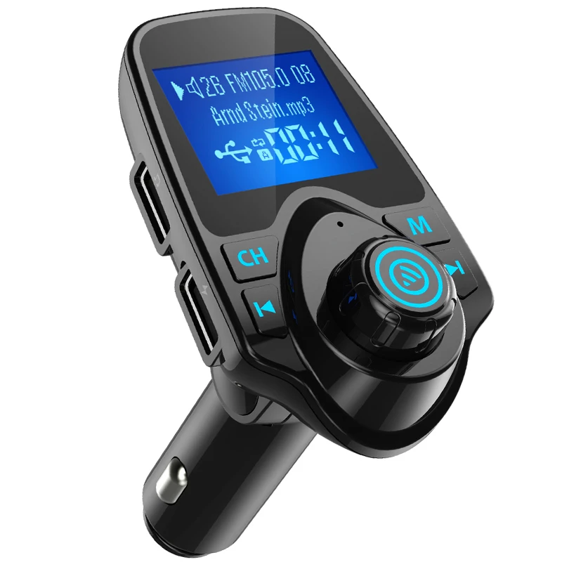 Автомобильный Mp3 беспроводной fm-передатчик Bluetooth Handsfree автомобильный fm-модулятор USB FM зарядное устройство для iPhone samsung Поддержка TF карты