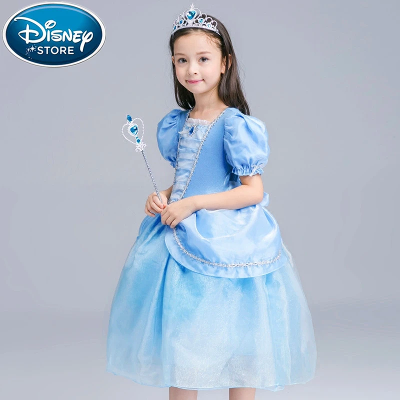 Disney Frozen dress For Girls moana disfraz Anna Elsa elza Kids princess Girl disfraces rapunzel Costume infant clothes children | Детская