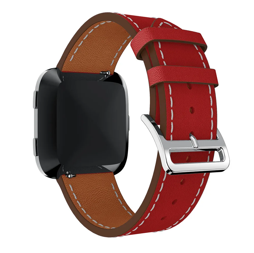 Сменный кожаный ремешок для наручных часов смарт fitbit versa Новое поступление 2018