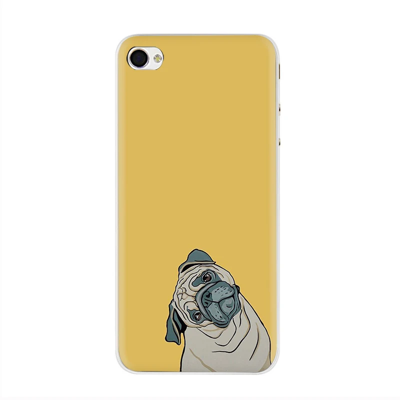 H7 Жесткий чехол с Мопсом для iphone 5 5s 5C SE 6 6s 7 8 plus X XR XS 11 Pro Max - Цвет: H7