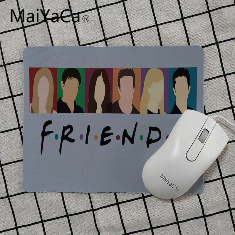Винтажный крутой коврик для мыши MaiYaCa ТВ шоу друзей удобный маленький игровой