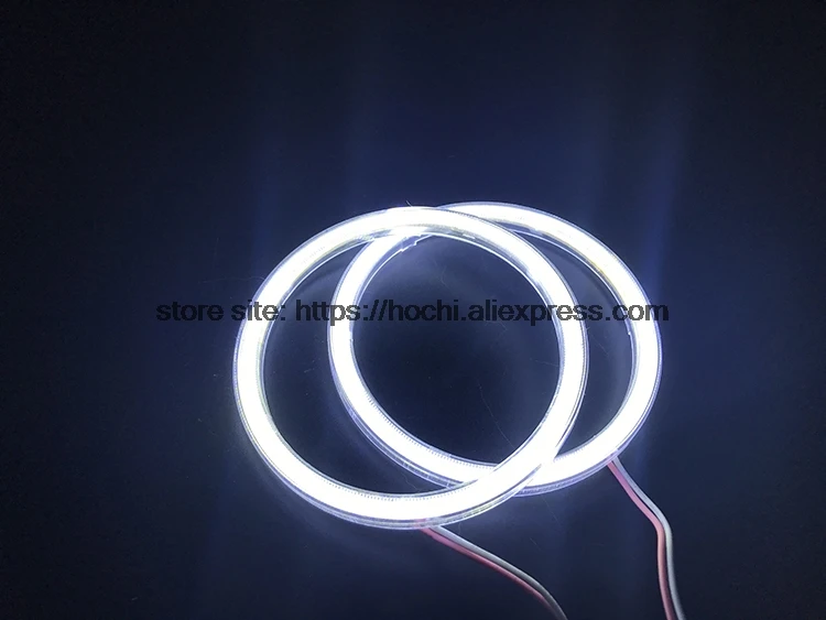 Для Smart Fortwo W451 Mk2 2008 2009 2010 2013 COB Led DRL Дневной свет Белый Halo Cob Led Ангельские глазки кольцо ошибок ультра яркий