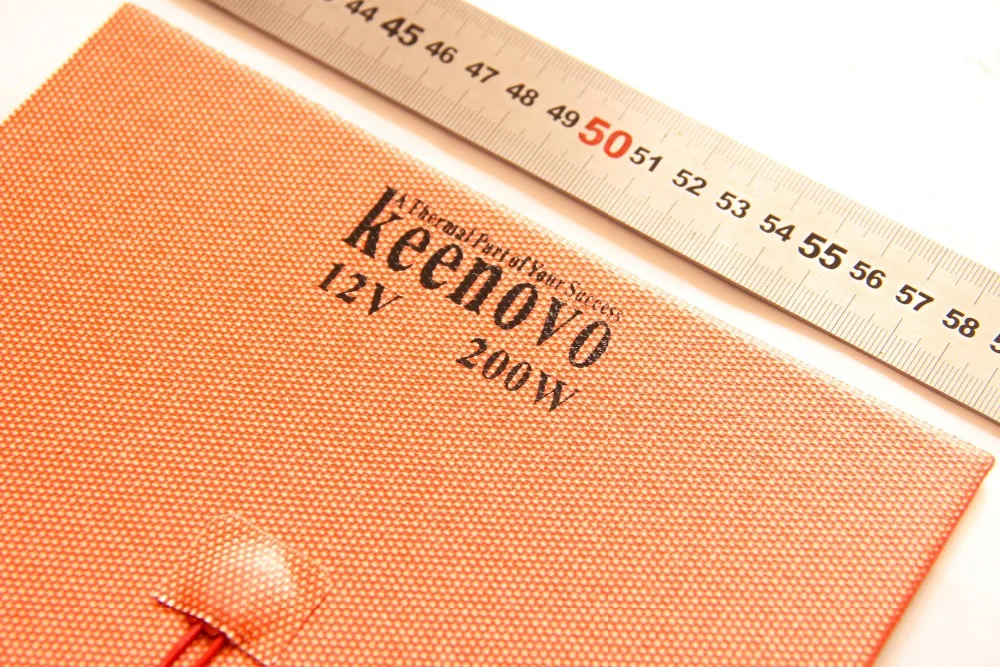 200X200mm 200W @ 12 В w/ NTC 100 к термистор Keenovo силиконовый обогреватель Cube Prusa i3 RepRap 3D