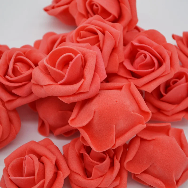 Искусственные розы из пенополиэтилена 4 см 30 шт./лот|foam roses|pe foam rosefoam rose artificial flowers |