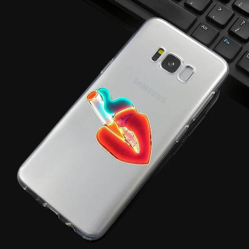 N382 Sexy Lips Soft TPU Silicone Cover For Samsung Galaxy S5 S6 S7 S8 S9 S10 5G S10E Lite Edge Plus Case |