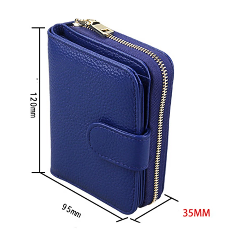 Женские кошельки HMILY из натуральной кожи короткий складной держатель для