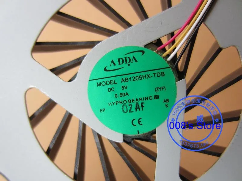 Абсолютно новый вентилятор радиатора для ноутбука ACER ASPIRE 5943 5943G 8943 8943G AB1205HX TDB DC 5V