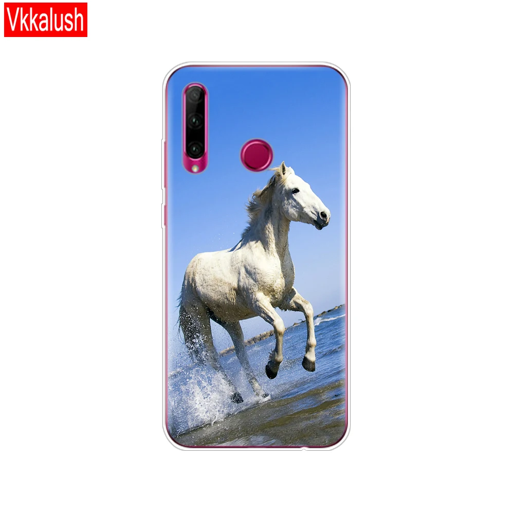 80132 Чехол для мобильного телефона Honor 10i HRY-LX1T чехол Силиконовый ТПУ чехол для телефона для huawei Honor 10i Honor10i 10 I 6,21 дюймов - Цвет: 80132