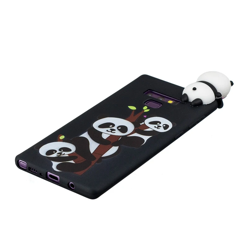 Painted Case For Samsung Galaxy Note 8 9 Protective Shell 3D Cute Silicone Back Cover Soft phone accessories |